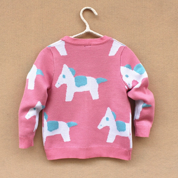 キッズセーターのファッションデザインの女の子のセーターはセーターをプリント仕入れ・メーカー・工場