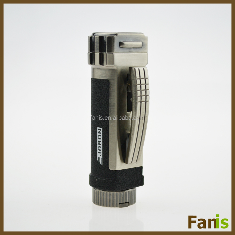 hot sales new design best quality of metal double torch lighter