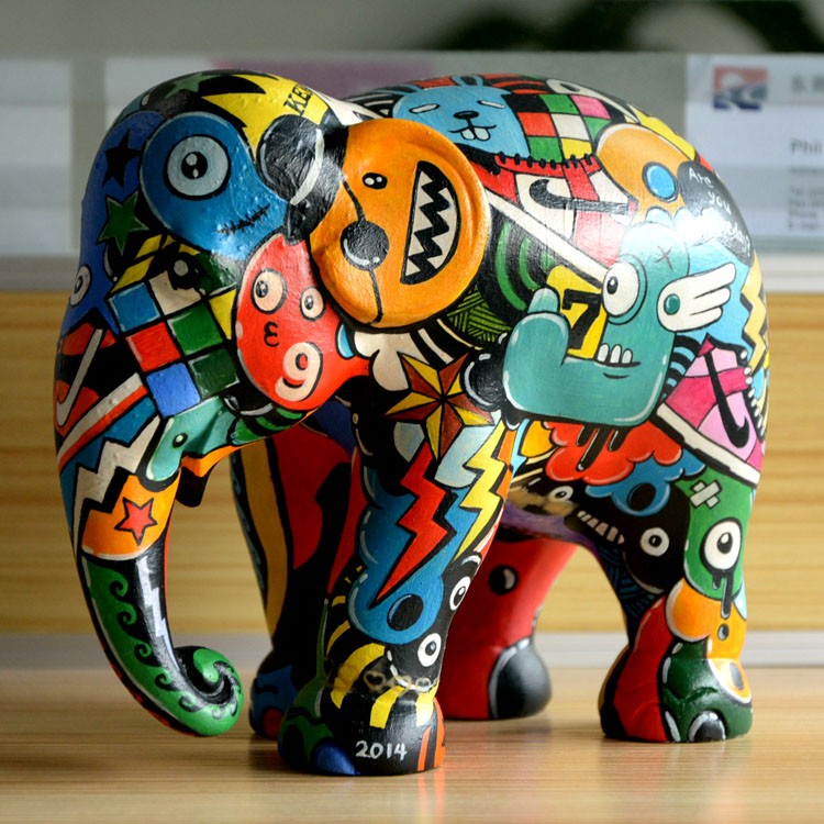 polyresin elephant statue