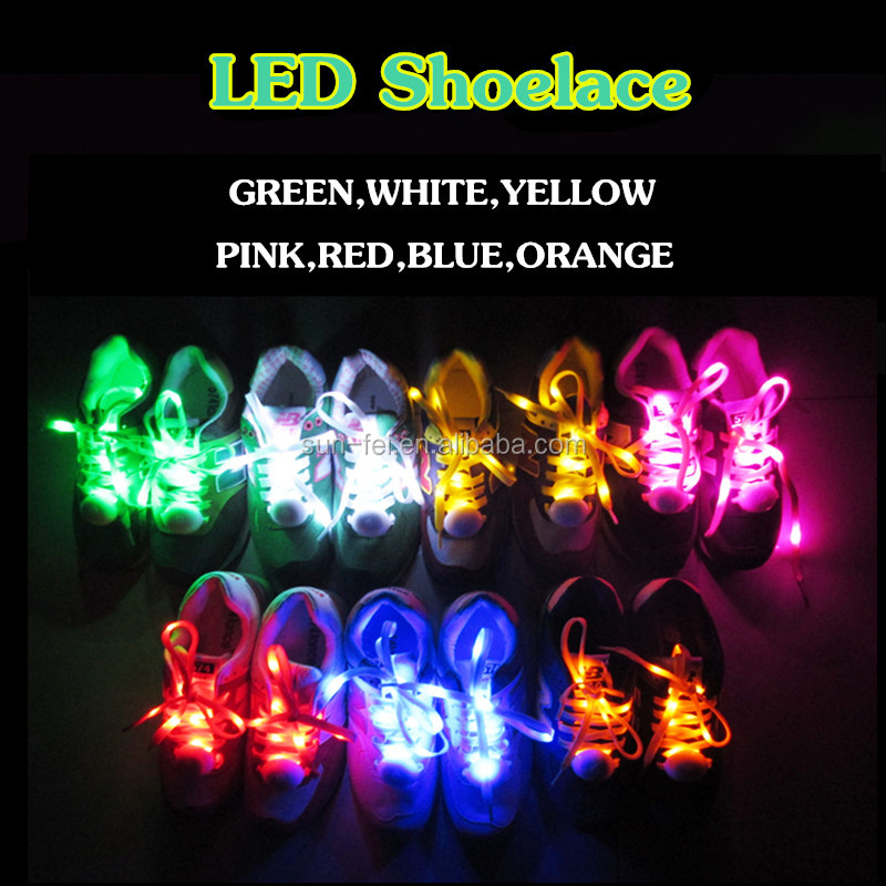 Ledライトアップshoelaces~flashヒップホップダンスパーティー用靴紐サイクリングハイキングskating~7色をご利用いただけ仕入れ・メーカー・工場