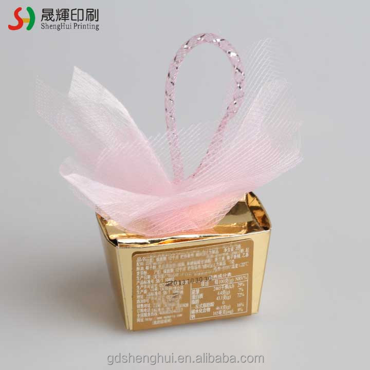chocolate truffle box, handmade paper chocolate box