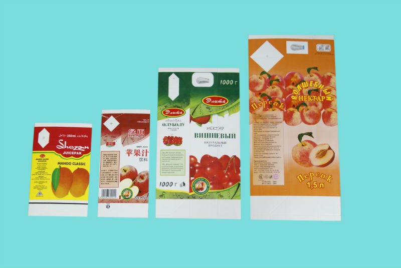 SIG Combibloc package carton for UHT soya milk juice beverages used on sig combibloc CF112 filling machine