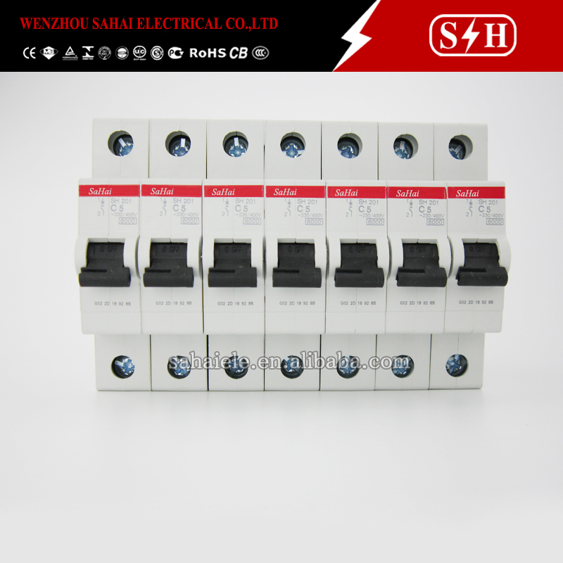 新しいdin- レール取付けip65電気125adc2極回路ブレーカー、 電気回路ブレーカーパネル仕入れ・メーカー・工場