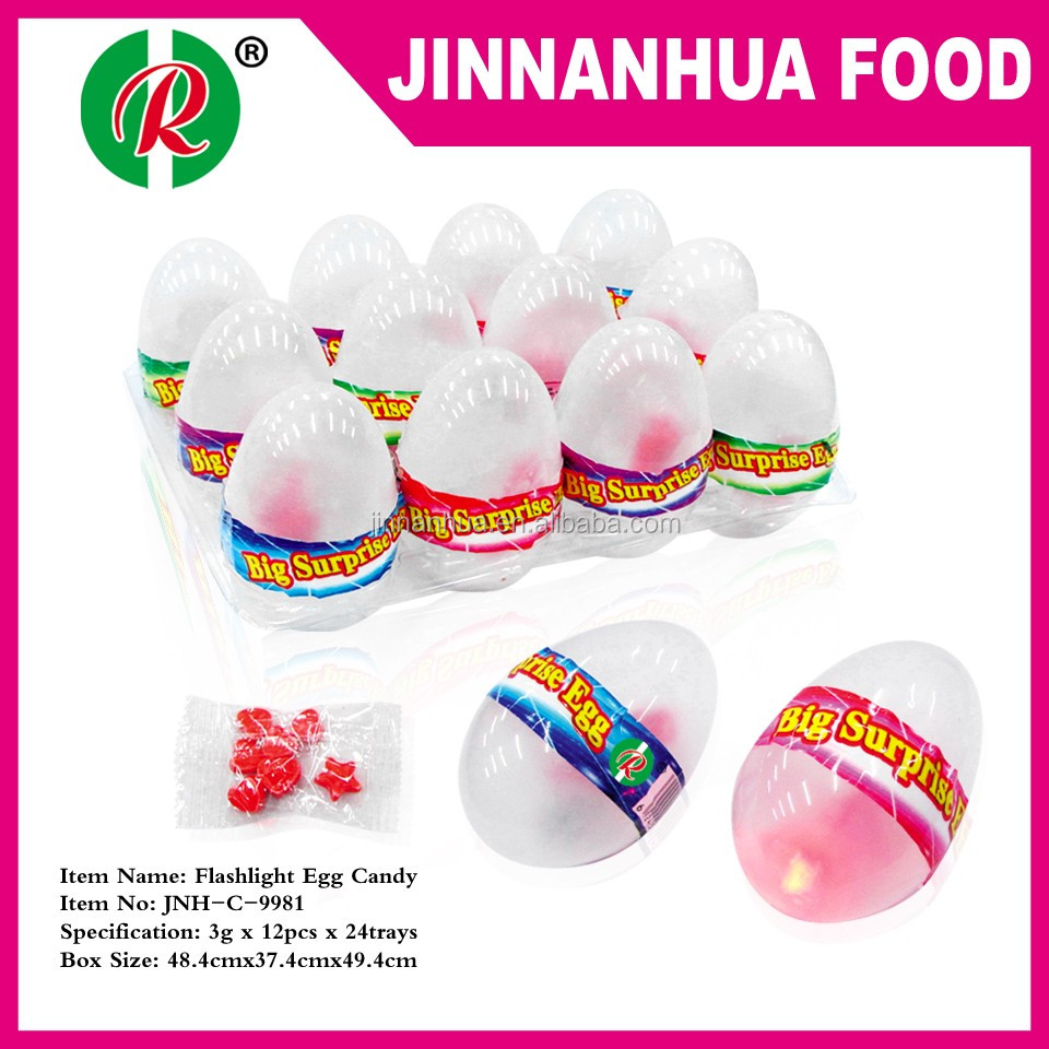 Big Surprise Flashlight Egg Candy Toy Buy Egg Candy Toy,Surprise Egg