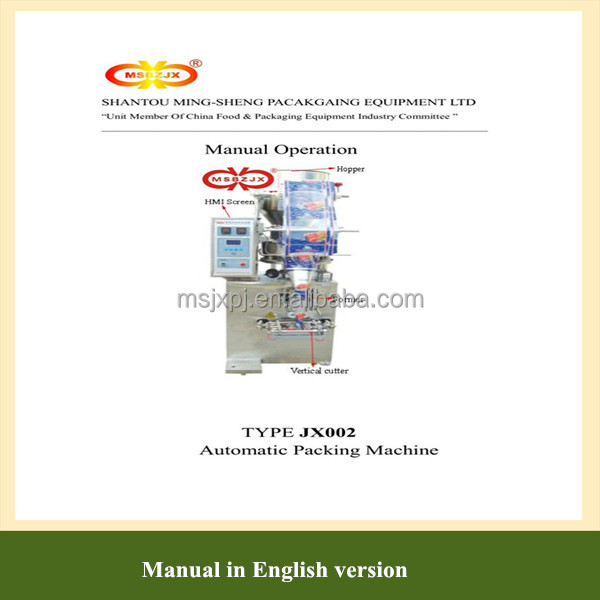 Factory price QS standard JX002 Fully Automatic cocoa powder packaging machine