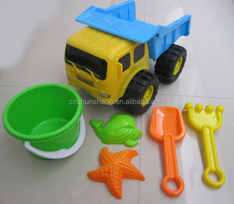 熱い販売のプラスチック製の砂浜おもちゃトラック子供のためのゲーム問屋・仕入れ・卸・卸売り