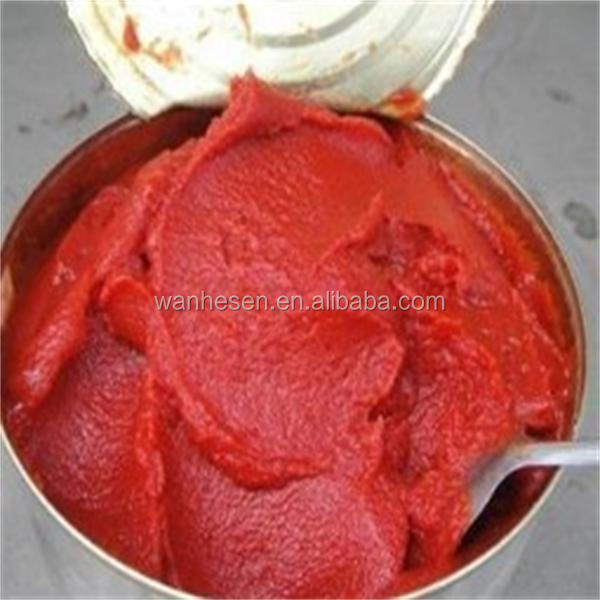 tomato paste with tin packing, 400g delicious tomato paste