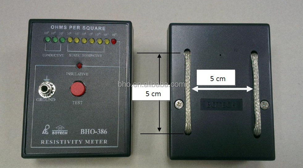 テスト機器BHO-386 led タイプ表面抵抗テスター仕入れ・メーカー・工場