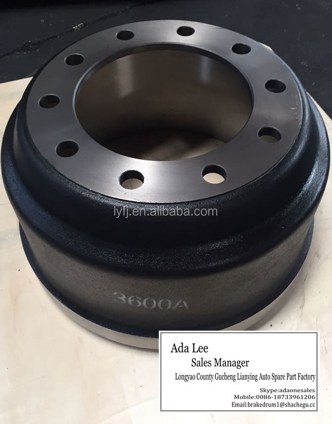 Gunite 3600ax Brake Drum/3600a Drum Brake/semi Truck Brake Drums Buy Gunite Truck Parts Brake