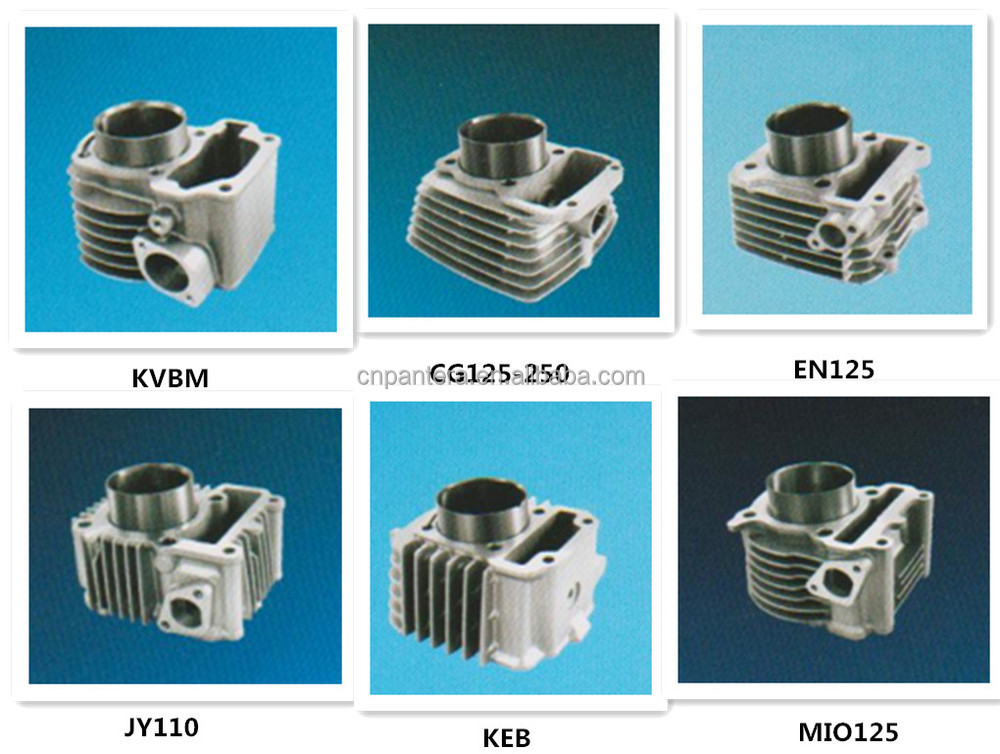 150cc CG150 Motorcycle Engine Parts With 62mm Cylinder Block Piston.jpg