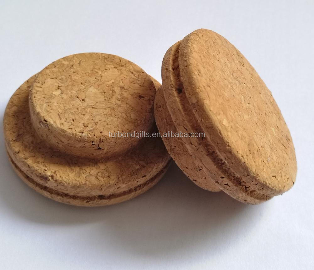 granulated cork products or crafts, wood grain stopper