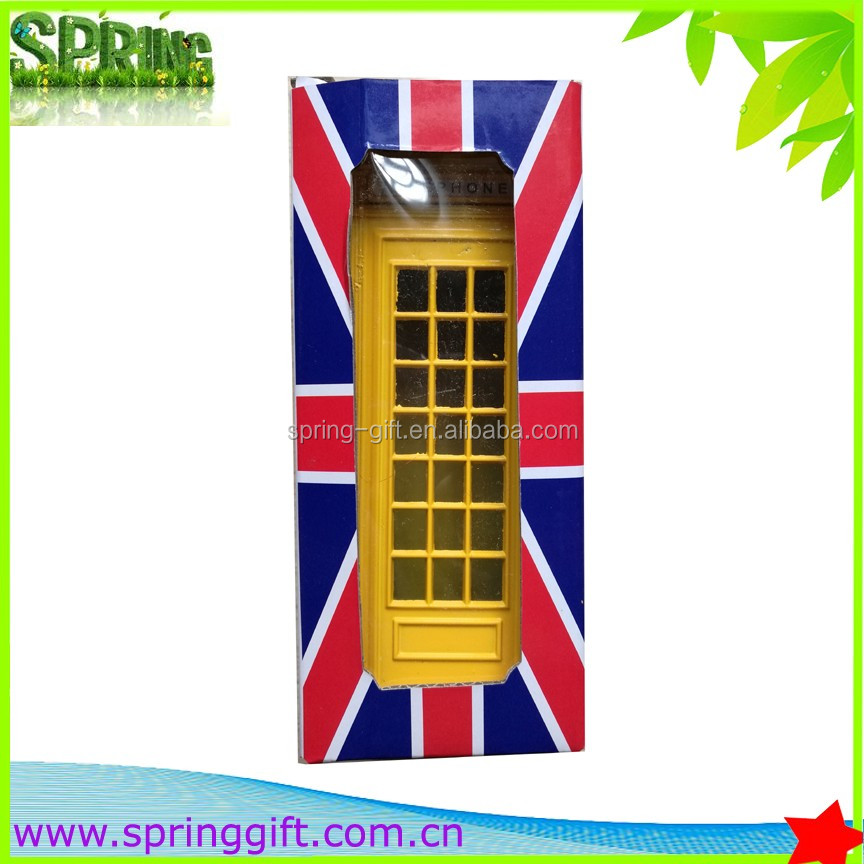 金属工芸品英国街の ロンドン電話ブース赤い電話ボックス貯金箱仕入れ・メーカー・工場