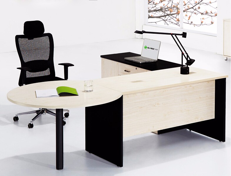 人気の湾曲したテーブルシンプル安いオフィス小さな机用スタッフ( SZ-OD346)仕入れ・メーカー・工場