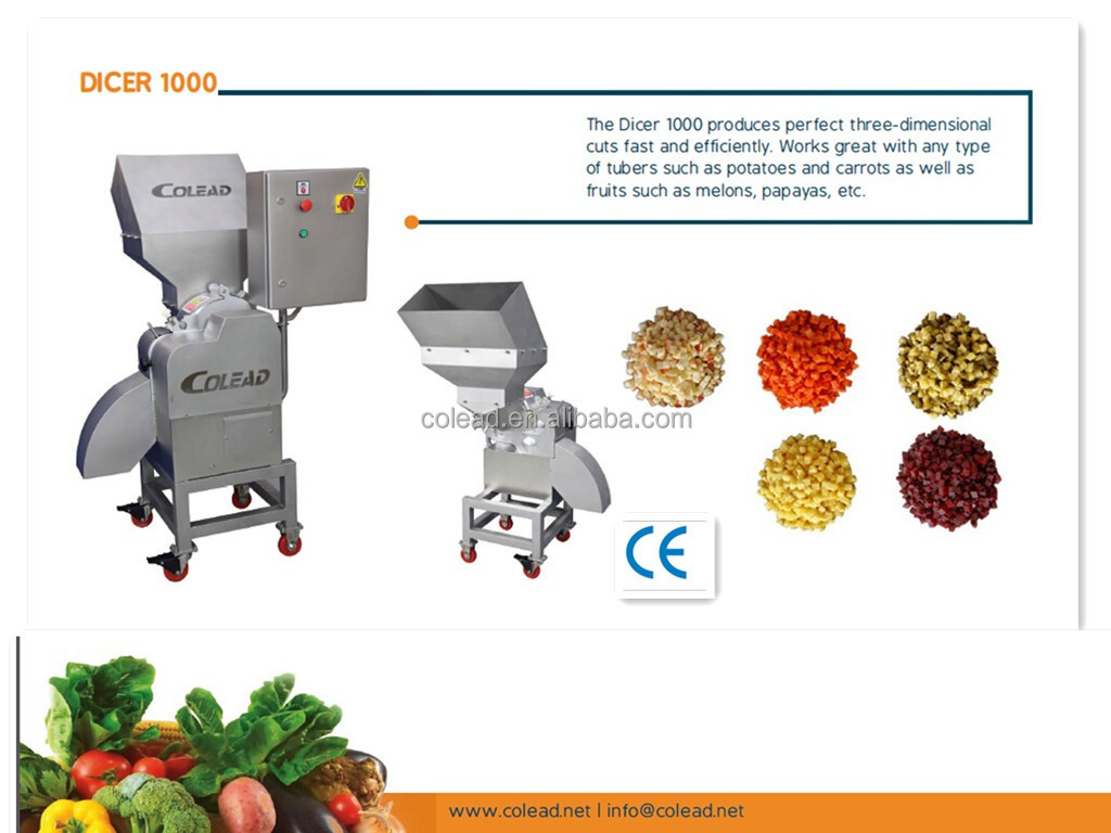vegetable dicing machine /carrot, potato, taro, fruit, onion, mango, pineapple, apple, ham,automatic cutting machine