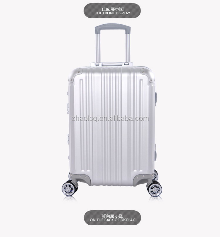 スーツケース型アルミ素材の荷物トロリーバッグ仕入れ・メーカー・工場