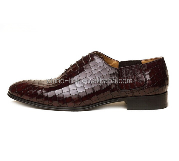 chaussure homme crocodile