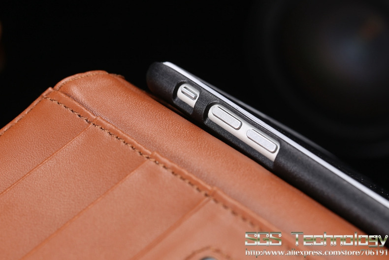 Top Quality Leather Case For Apple Iphone 6 4.7'' Wallet Stand Photo Card Holder Mobile Phone