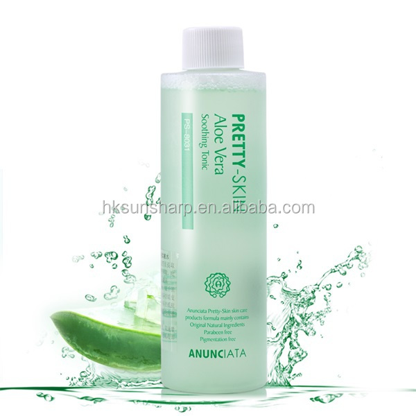 refreshing natural aloe vera sensitive skin toner