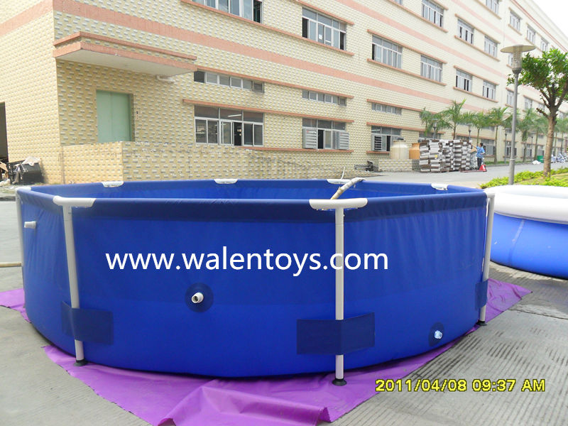 Pvc Swimming Pool/above Ground Swimming Pool,Plastic Fish Pond,Pvc Fish