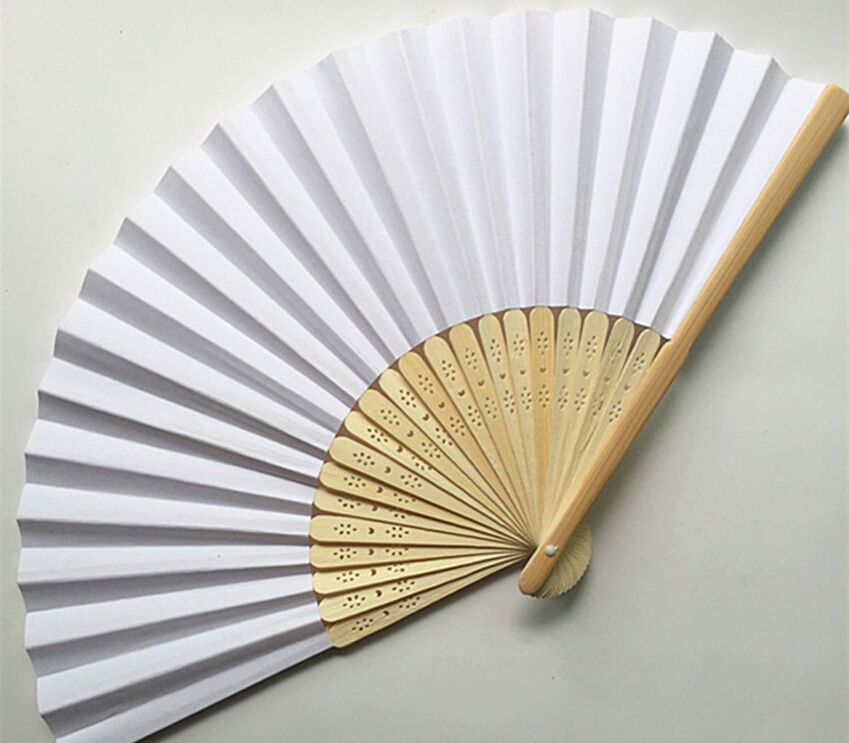 の民俗芸術ギフトpromitionalＦＯＬＤＩＮＧＢＡＭＢＯＯ手のファン、 木製のファン仕入れ・メーカー・工場