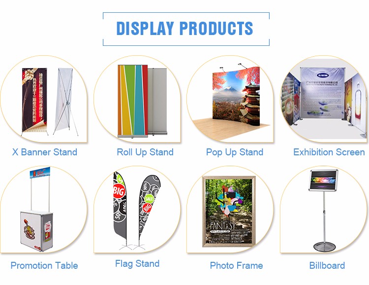 Bulk Cheap X Banner Stand Gear Wheel X Banner Dimensions X Stand
