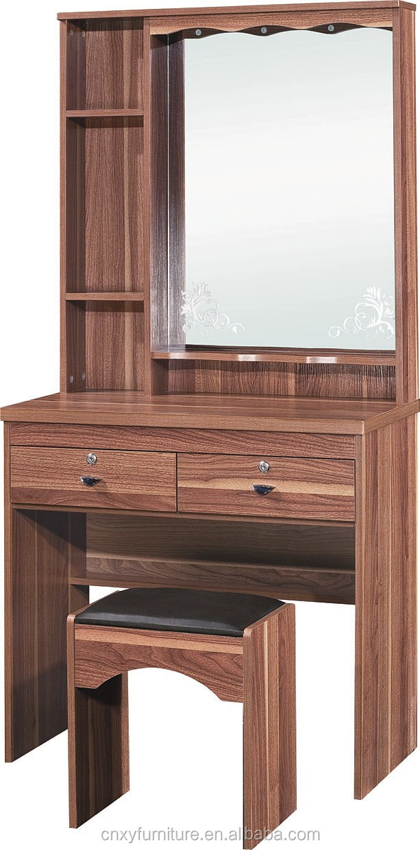 安い化粧ドレッサー家具モデルシンプルなデザインミラー木材mdfインドドレッシングテーブルで引き出し仕入れ・メーカー・工場