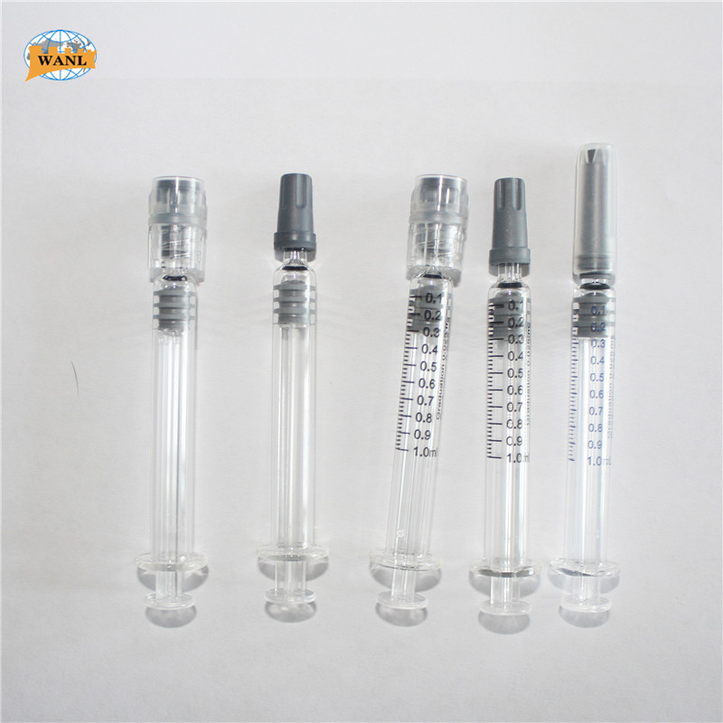 Plastic Screw Cap Glass Syringe 3ml - Buy Glass Syringe 3ml,glass 