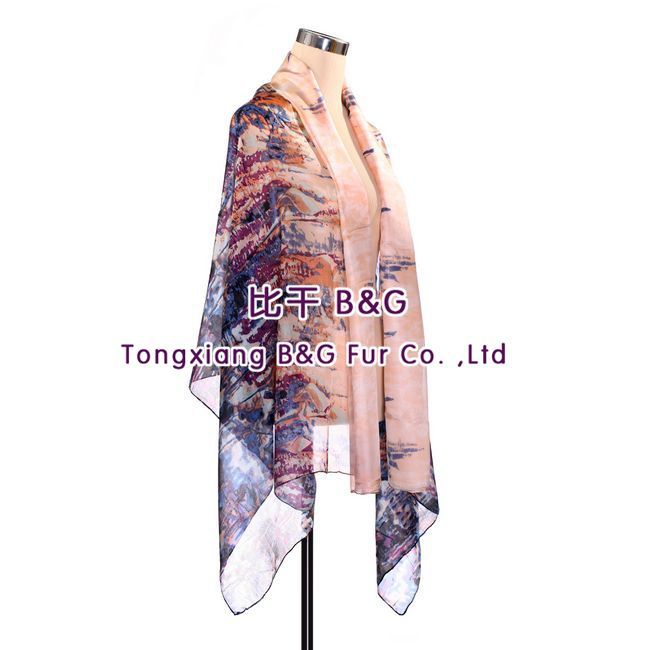 本当の絹ショールbg804982015ファッションの女性仕入れ・メーカー・工場