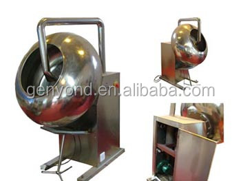 Automatic enrobing&coating machine for chocolate beans/bar/cake/biscuit processing