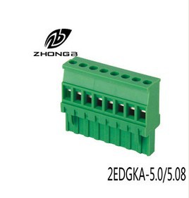 Greenpcbプラグ- コネクタ内2edgka_5.0/5.08/7.5/7.62mm仕入れ・メーカー・工場