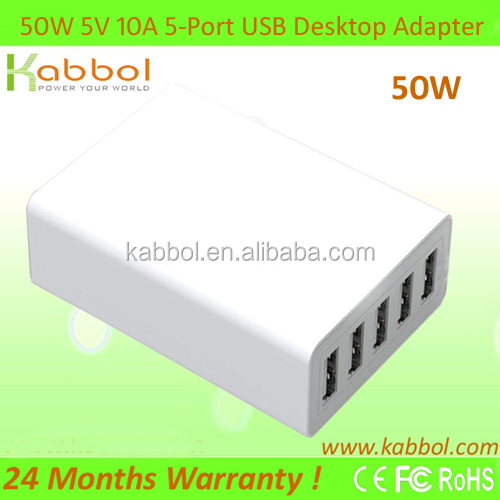 アンカー40w5- ポート家族- サイズのデスクトップ技術を搭載したusb充電器iphone用poweriq5s5c5; 空気ミニのipad; 銀河s5s4問屋・仕入れ・卸・卸売り