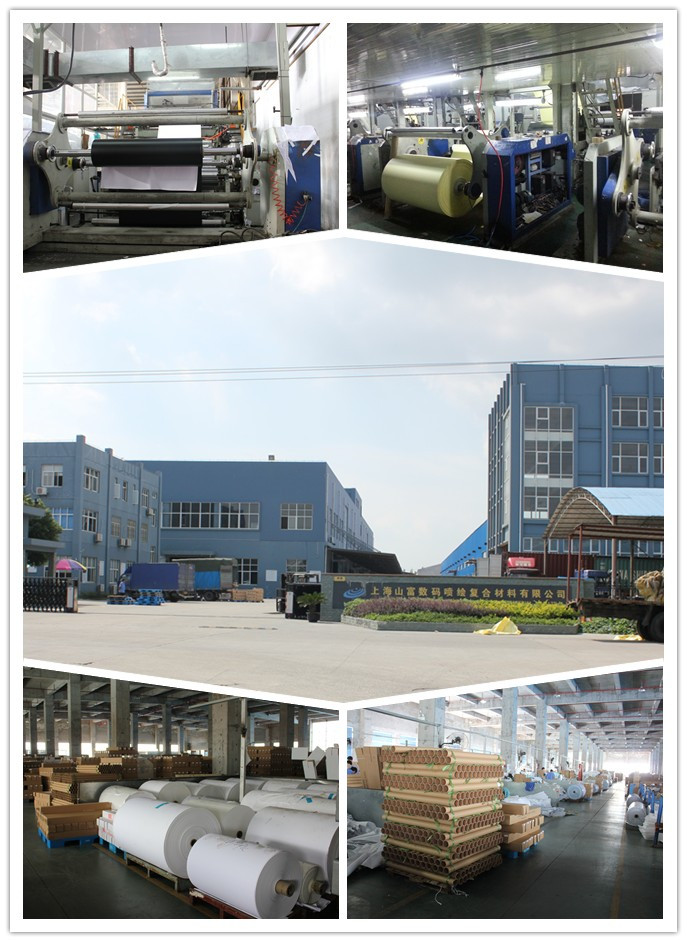 Yuanyuaneco-130mnl2015熱い販売の耐水性マットエコ溶剤セルフ- 粘着ppの紙のためのスタンディングシステム仕入れ・メーカー・工場