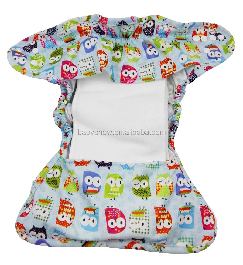 赤ちゃんの布おむつおむつbabyshowラップ再利用可能なダブルレッグガセット新しいおむつカバー 問屋・仕入れ・卸・卸売り