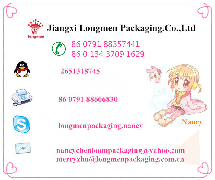 Nanchang Loom Portable fancy champagne packaging box with lock