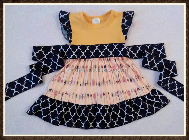 2016矢印ドレス で ベルト & フリル パンツ女の子の服赤ちゃん服子供服卸売子供の ブティック の服仕入れ・メーカー・工場