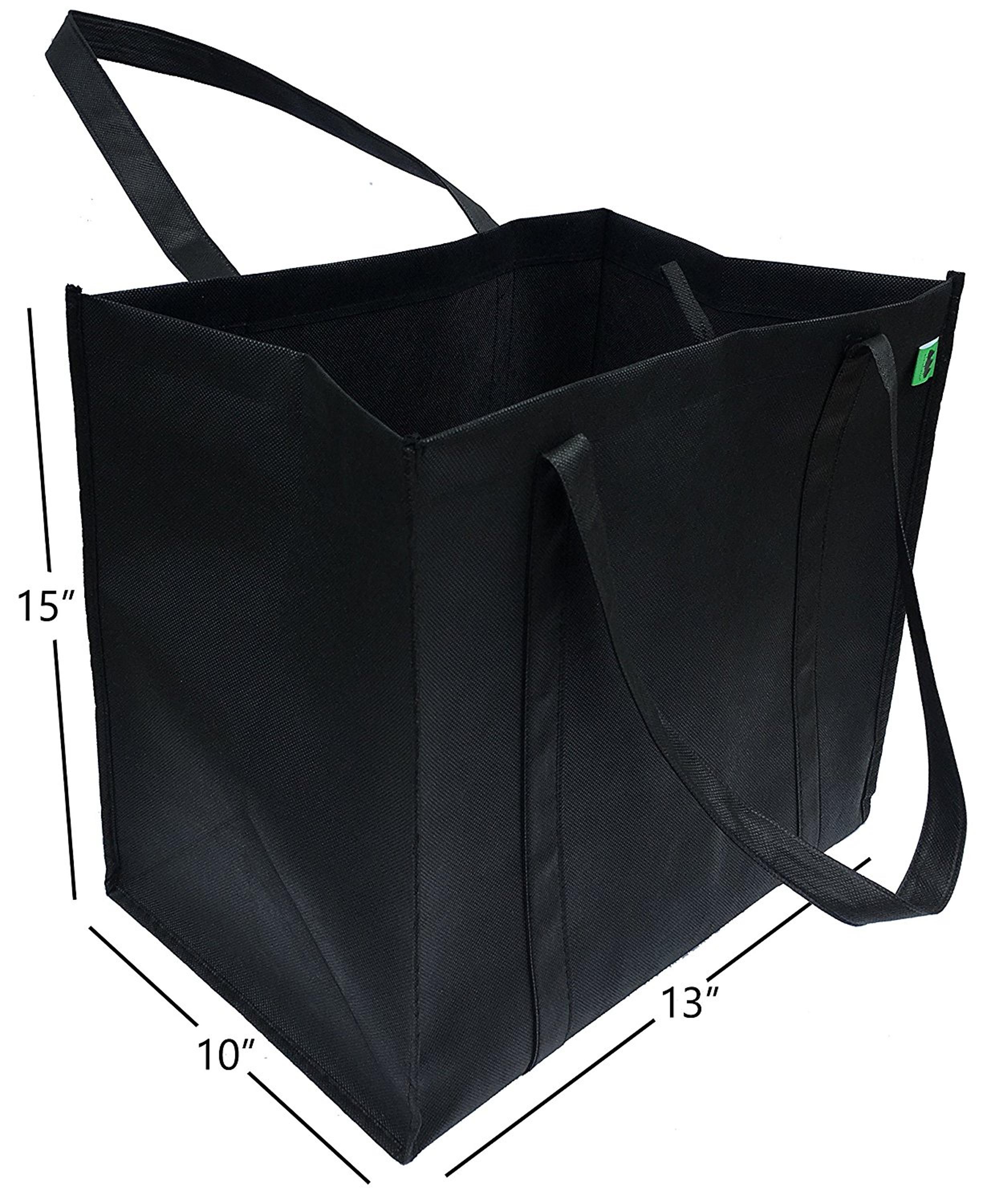 Top Quality Reusable Grocery Heavy Duty Shopping Tote Bags With