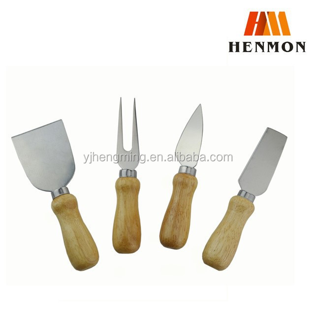 quality cheese Set tool, Cheese   with  handle, knife cheese Knife quality High wood cheese