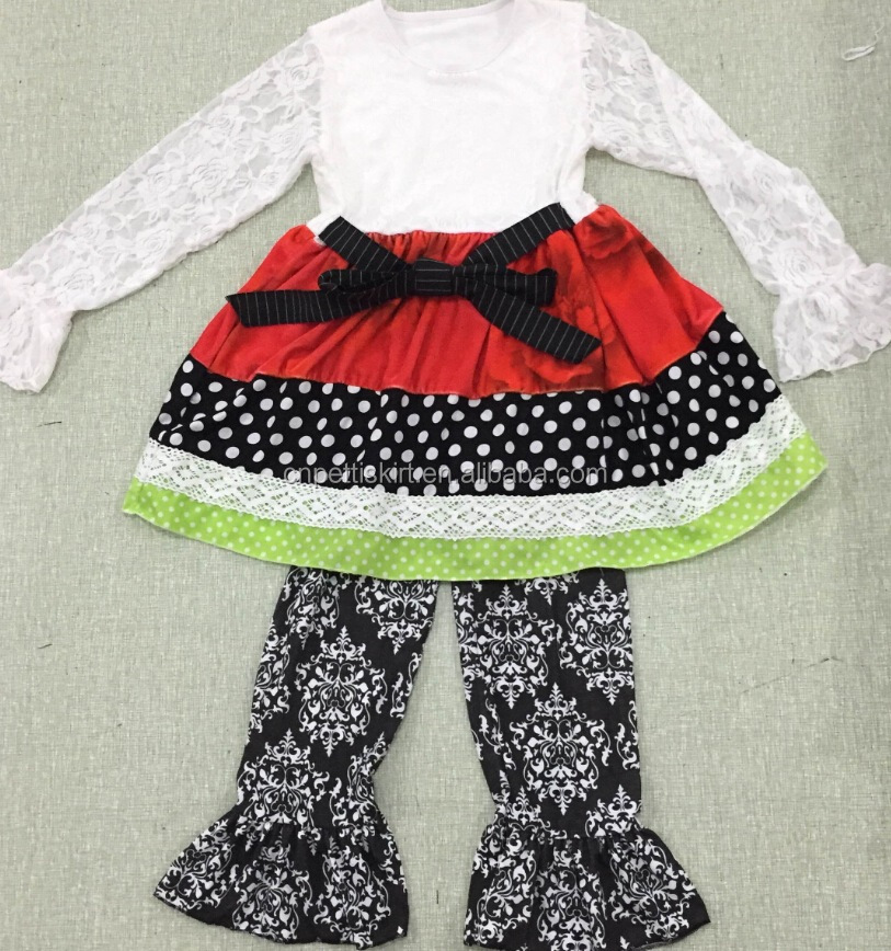 2016冬の女の子の服新生児服ブティッククリスマスパジャマ販売価格仕入れ・メーカー・工場