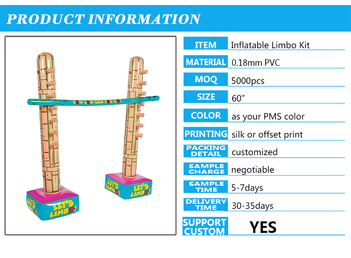 inflatable limbo stick inflatable limbo stick