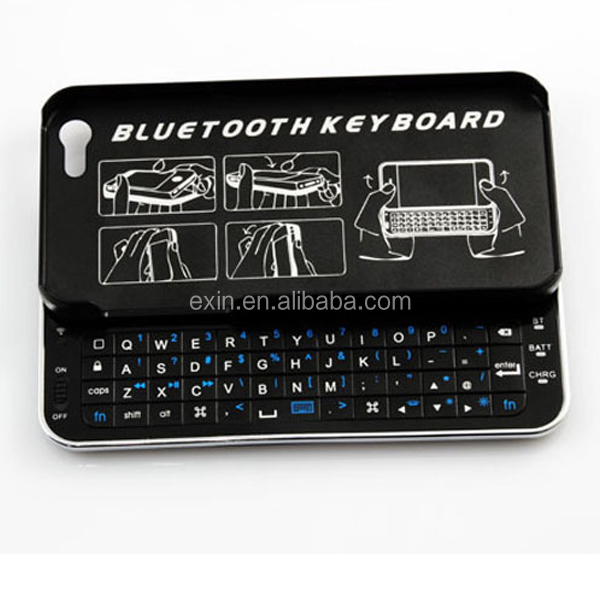 ミニワイヤレスのbluetoothキーボードiphone5のキーボードブルートゥース付の超薄型ケースiphone55swhite/黒問屋・仕入れ・卸・卸売り