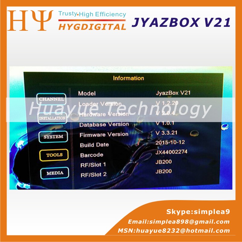 Jyazbox Ultra HD V21 FTA Digital Satellite TV Receiver With turbo 8psk JB200 and Wifi adapter JyazBox v21 for north america