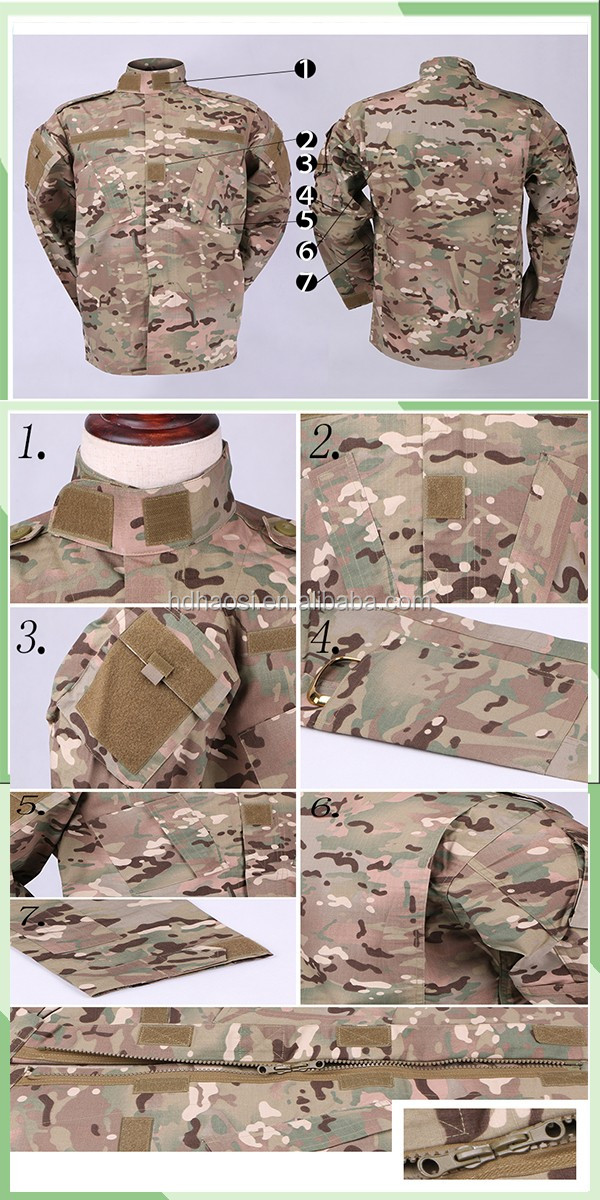 高品質安いacuカモデジタル砂漠迷彩カスタム軍事戦術制服仕入れ・メーカー・工場