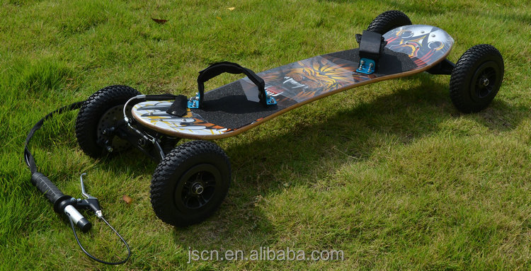 新しい2015mountainboard凧ボード持ち手竹デッキとブレーキ問屋・仕入れ・卸・卸売り
