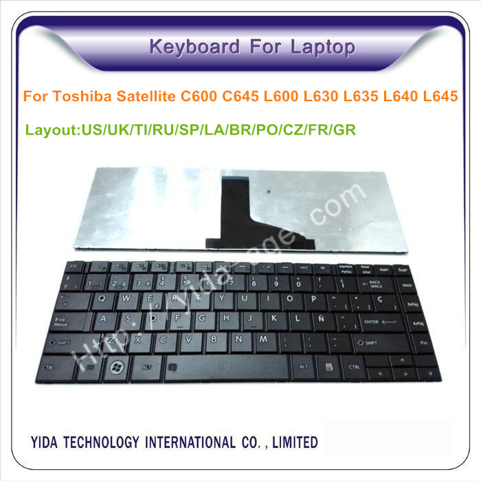 ... keyboard prices for Toshiba Satellite C645 L645 L600 C600 sp layout