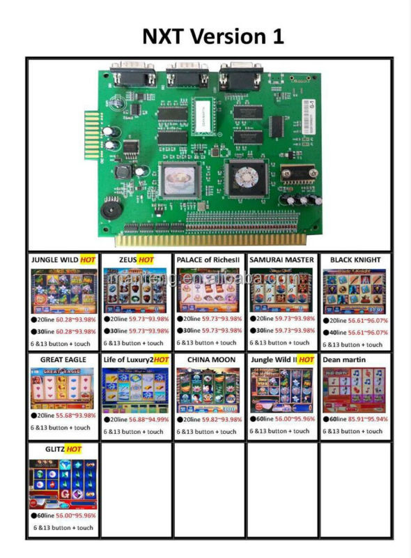 ジャングルの野生( または20new30ラインライン) wmxnxt1カジノスロットpcb/のゲーム機のボード仕入れ・メーカー・工場