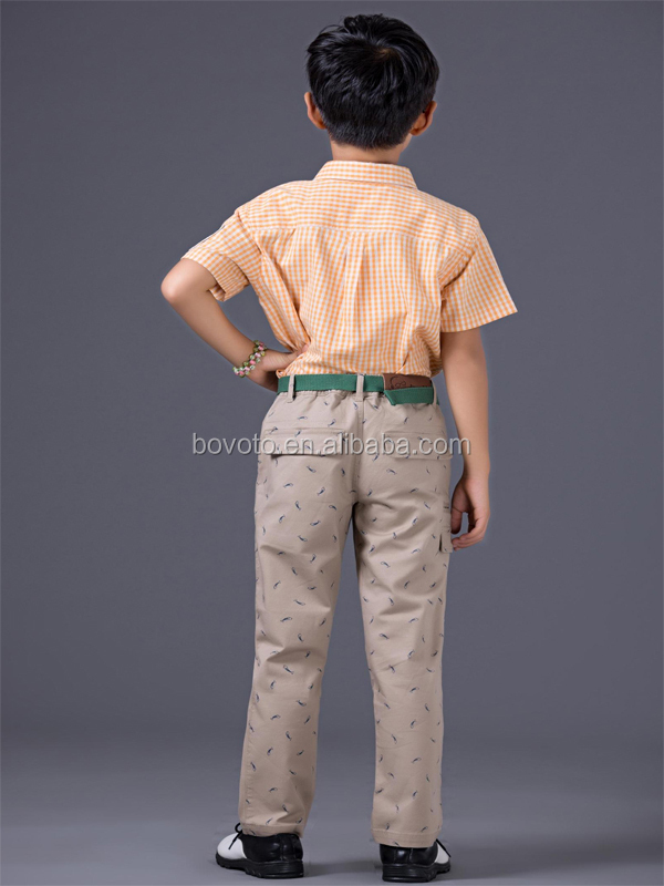 男の子のファッションズボンのズボン100％男子のカジュアル綿の子供のズボン仕入れ・メーカー・工場