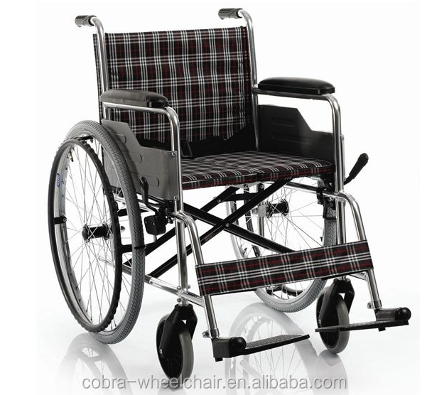 double support and width for overweight manual wheelchair