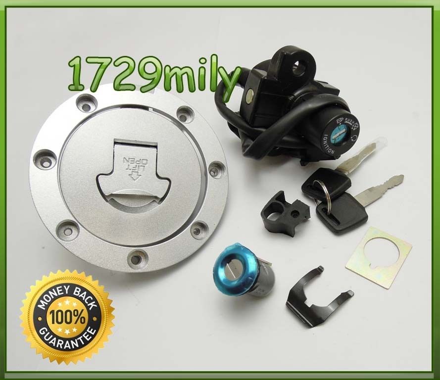 Ignition Switch Lock Fuel Gas Cap Key for Honda CBR250 CBR400 NSR250 VFR400 New