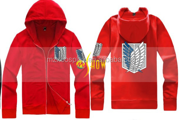 新しい品質のアニメへの攻撃shingekiなしkyojinエレンタイタンイェーガーコスプレ衣装綿フリースロングスリーブパーカージャケットコート問屋・仕入れ・卸・卸売り