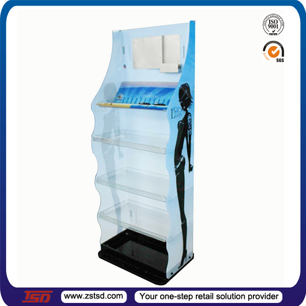 Tsdw605 Custom Retail Shop Cosmetic Product Display Stands,Skin Care